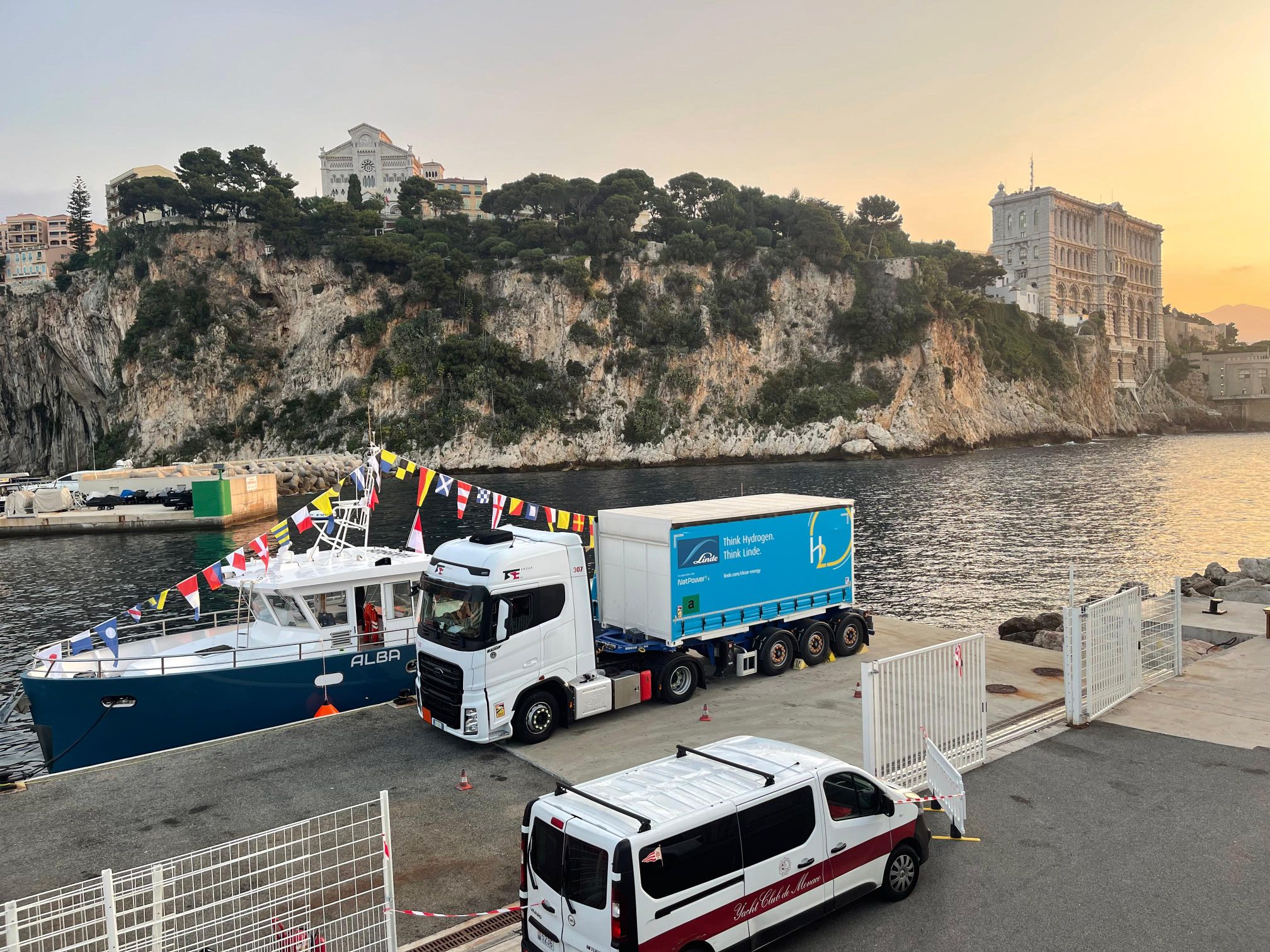 Featured Image for “NatPower H successfully completes hydrogen refueling of ALBA,Europe’s first electro-hydrogen training vessel”
