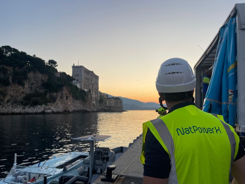 Featured Image for “Six Refuelings in 48 Hours: NatPower H’s Commitment  at the Monaco Energy Boat Challenge 2025”